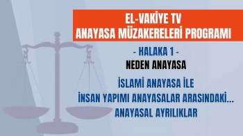 Anayasal Müzakereler Programı - Halaka 01 || Neden Anayasa
