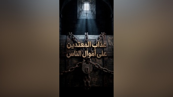 عذاب المعتدين على أموال الناس