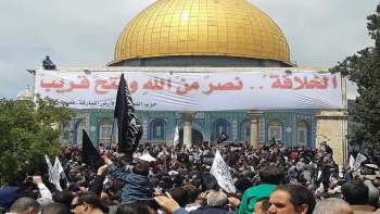 نداء من المسجد الأقصى المبارك للأمة وجيوشها يدعوها لتحرير فلسطين وإقامة الخلافة